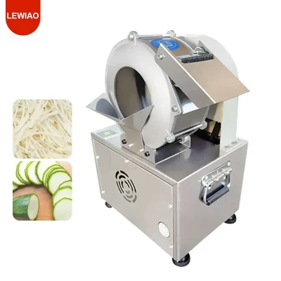 Fatiador elétrico comercial prático de 180W para batata e cenoura, fatiador de rabanete, triturador de alimentos vegetais