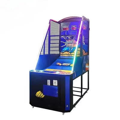 Máquina de jogo de basquete arcada interna, máquina de jogo de tiro de basquete removível operada por moeda