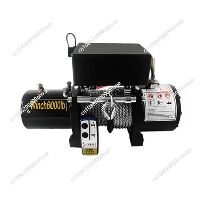 Guincho elétrico para afinação de carro, 2000/3000/4000 /4500/6000/9500/12000lb 24v alça/cabo de fio sem fio atv guinchos para bugg de praia