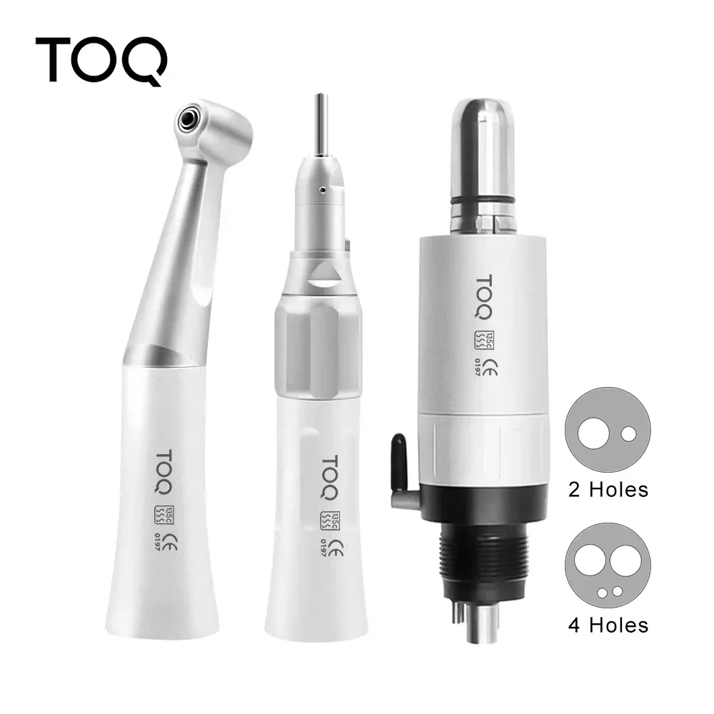 Peça de mão dentária fx de baixa velocidade, ferramenta de polimento de dentes, motor de ar de 2/4 furos, contra-ângulo, peça de mão reta, equipamento para dentistas