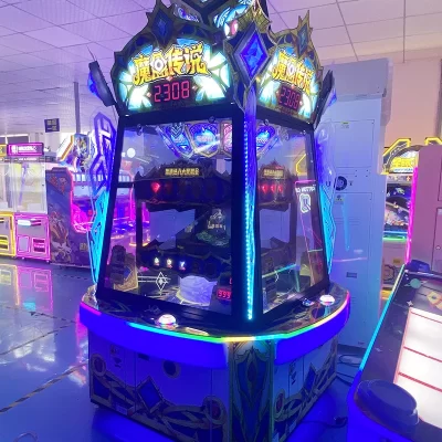 Console de jogos de pesca para 8 pessoas, entretenimento interno popular americano