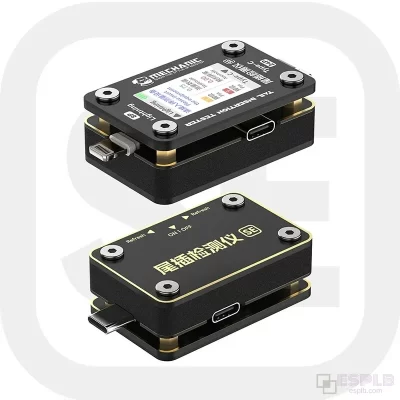Detector mecânico de plugue traseiro T-824SE, sem necessidade de desmontar o telefone móvel, display digital, instrumento de inspeção de energia atual