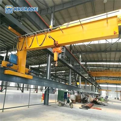 1ton 2ton 10ton motor elétrico móvel giratório guindaste de parede pequena certificação iso ce viajando guindaste de parede móvel elevador rotativo