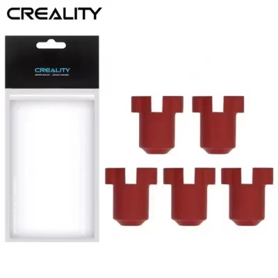 Creality k1c meia de silicone, 5 peças capa de silicone k1, capa de isolamento térmico hotend capa de bloco de aquecimento para k1c/k1/k1 max