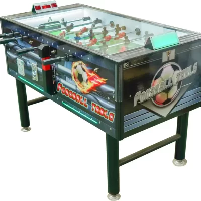Armário de fliperama operado por moeda, futebol eletrônico, esportes, mesa de futebol, mesa de futebol, jogo de entretenimento