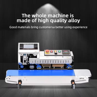 FR-1600 atacado automático vertical banda aferidor de embalagem de alimentos bolsa saco máquina selagem térmica com cabeça ajustável