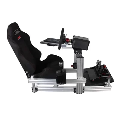 Jogar jogo de corrida cockpit emulador assento carro condução corrida simulação cockpit equipamento simulação cockpit por alumínio extrudado