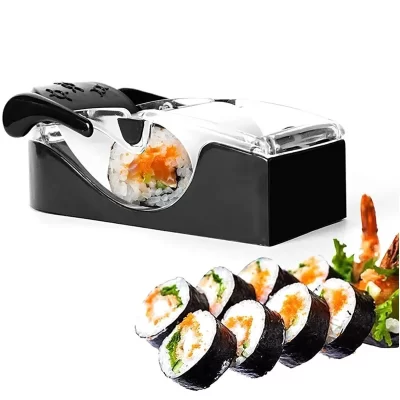 Molde mágico de arroz, máquina de fazer sushi, faça você mesmo, japonês, bento, carne vegetal, sushi, ferramenta de rolamento, acessórios de cozinha