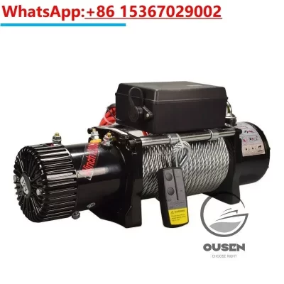 12/24V 2000/3000/4000/4500/6000/9500/12000lb Guincho Pegangan Elektrik Penyetelan Mobil/Tali Kawat Nirkabel Derek ATVBeachBugg