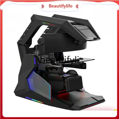 Asmt59 Cockpit Assento de massagem integrado por gravidade zero Cabine espacial e-sports Cabine de jogo principal