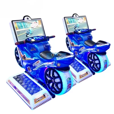 Consoles de videogame Arcade de corrida de motocicleta infantil com operação de moeda para venda