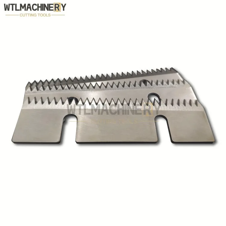 10 pçs aferidor de caixa faca de dente de aço de alto carbono semi auto fita adesiva selador de caixa lâmina de dente lâminas de máquina de selagem - Image 5