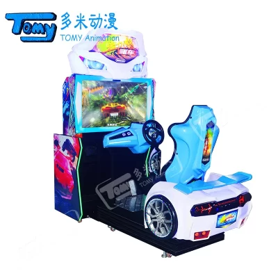 Conexão dinâmica de carro voador, máquina de corrida dinâmica, grande videogame, equipamento de diversão da cidade, playground, jogo de moedas