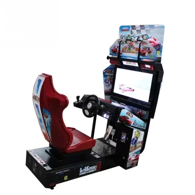 moeda correndo 32 emulador de jogo de corrida emulador arcade console de jogo de condução