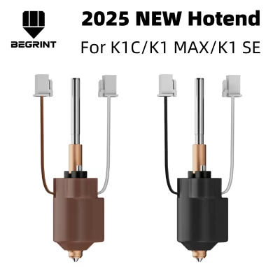 Novo hotend para creality k1c k1 max kit de bloco de aquecimento cerâmico bocal integrado de troca rápida impressão de alto fluxo peças de impressora 3d
