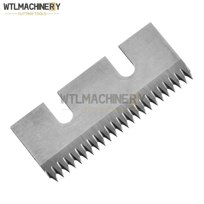 10 pçs aferidor de caixa faca de dente de aço de alto carbono semi auto fita adesiva selador de caixa lâmina de dente lâminas de máquina de selagem - Image 2