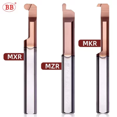 Bb mcr mzr cortador de ranhuramento redondo mxr chato torno automático pequeno buraco ferramenta torneamento interno usinagem cnc barra modular revestida de carboneto