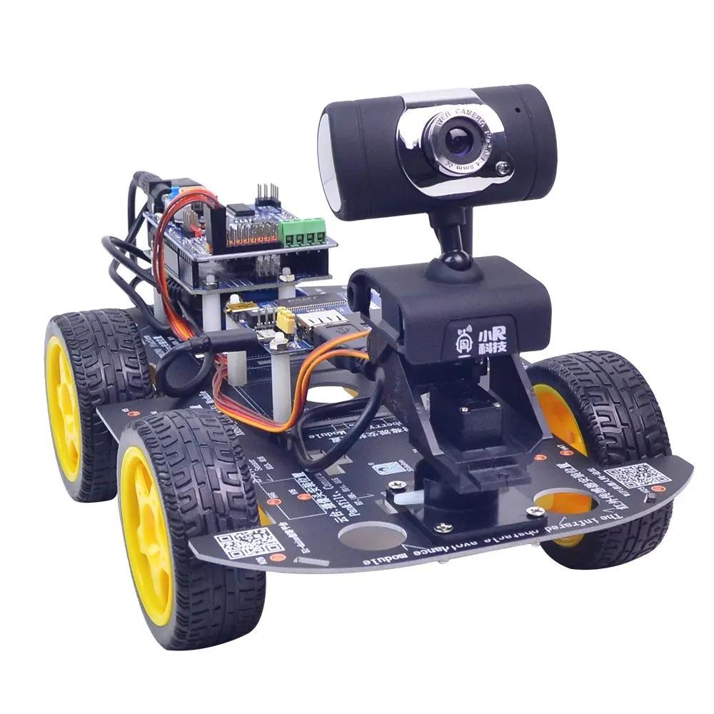 Xiaomi-Geek DS WiFi Smart Robot Car Kit para Arduino UNO R3, Controle Remoto Câmera HD, FPV Robótica Aprendizagem e Brinquedo Eletrônico - Image 2