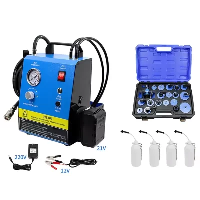 Nova ferramenta especial de troca de óleo de freio tipo pulso elétrico, equipamento automático de troca de óleo, máquina de troca de óleo de freio automotivo