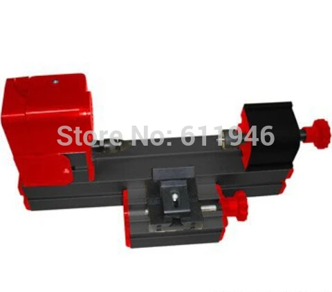 Alta qualidade diy mini máquina de torno 6 em 1, diy mini micro torno máquina ferramenta 6 em 1 para madeira e metal macio - Image 2