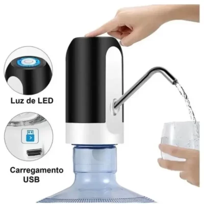 Bomba de água engarrafada elétrica doméstica dispensador de água mineral imprensa de água pura bomba dispensadora de água automática