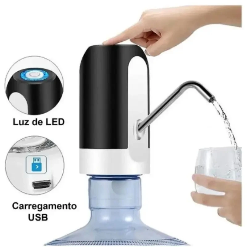 Bomba de água engarrafada elétrica doméstica dispensador de água mineral imprensa de água pura bomba dispensadora de água automática