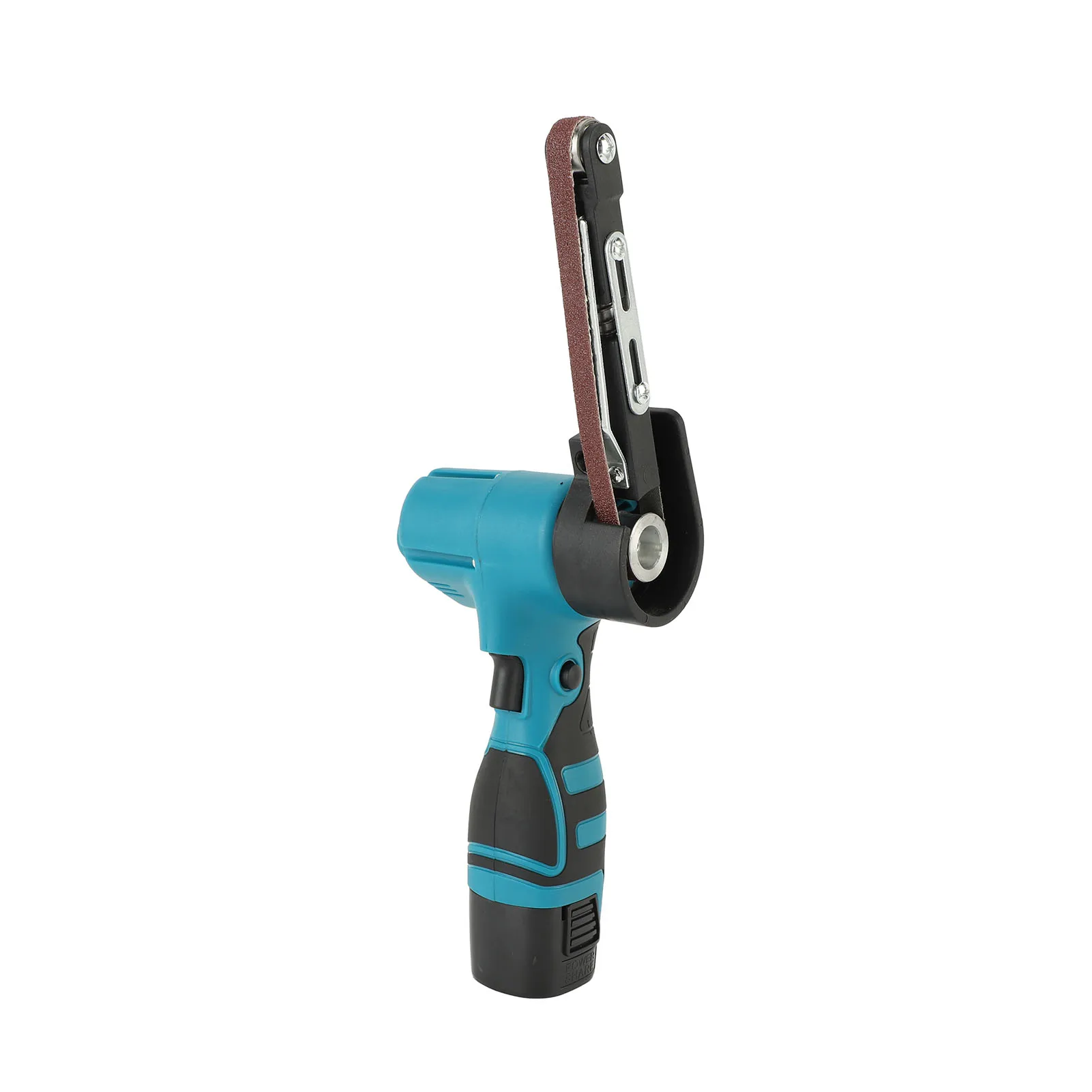 Detail Belt Sanding Machine Non Slip Versatile 16.8V 1.5AH Battery Belt Sander Rusting Removal 15 Sanding Belts for Car Parts - Image 2