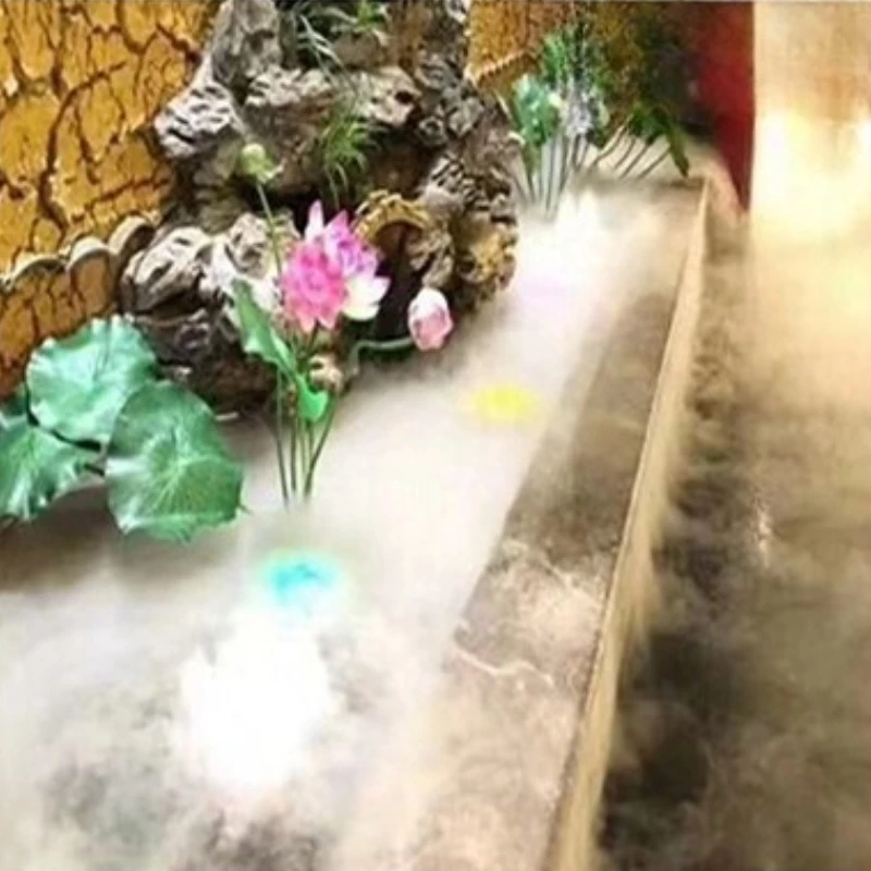 Cabeça fabricante de névoa ultrassônica fogger umidificador de ar elétrico de aço inoxidável nebulizador de quantidade de neblina - Image 2