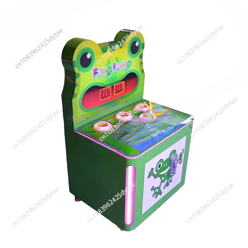 -Máquina de jogo operada por moedas Crazy Frog Hit Hammer Jumping Bean Redemption Game para crianças e adultos