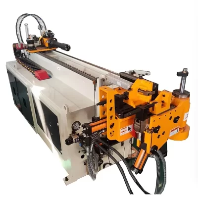 Máquina dobradeira hidráulica completa automática de tubos redondos de ferro metálico CNC