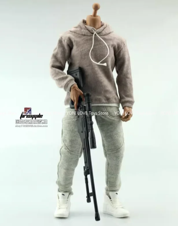 Arma de soldado modelo ak47 m16, rifle awp m4, arma de francotirador integrada, acessórios de cena imovíveis para corpo de figura de ação de 12 polegadas, 1/6 - Image 6