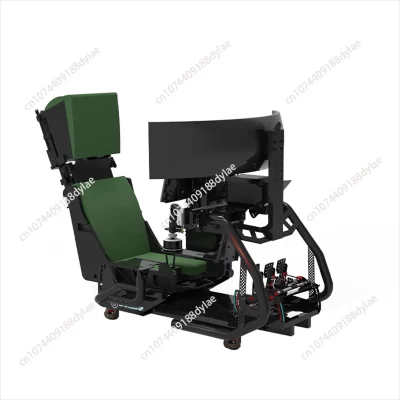 Assento DCS GT Racing Acessórios de simulação de voo de cabine de bolha de metal completo