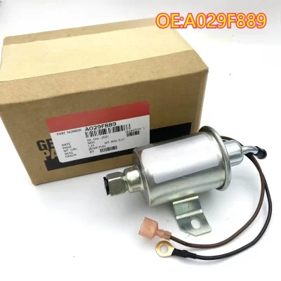 Alta qualidade novo para a029f889 12v elektrische brandstofpomp para onan microstille e11007 4kyfa 26100k 4kw gerador luchtpomp
