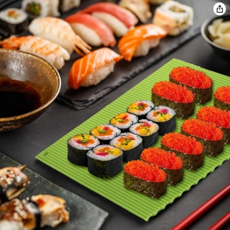 1pc sushi que faz a ferramenta sushi rolo esteira algas arroz e máquina de rolo vegetal diy casa sushi restaurante festa cozinha pequena ferramenta - Image 6