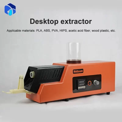 Extrusora de consumíveis de impressão 3D Fabricante de filamento 3D Extrusora de filamento de mesa 1,75 mm 3 mm Máquina de extrusão de velocidade ajustável