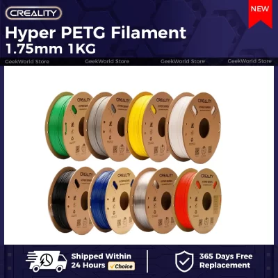 Filamento Creality Hyper PETG 1,75 mm de alta velocidade 50-300 mm/s 1 kg/carretel Diâmetro do filamento Hyper PETG ± 0,05 mm para impressora 3D K1 Max
