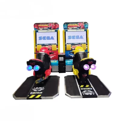 Controlador de jogo de carro operado por moeda, roda de direção de corrida lMANX TT Moto Racing Game Imulator Arcade Simulator Máquina de jogo de condução