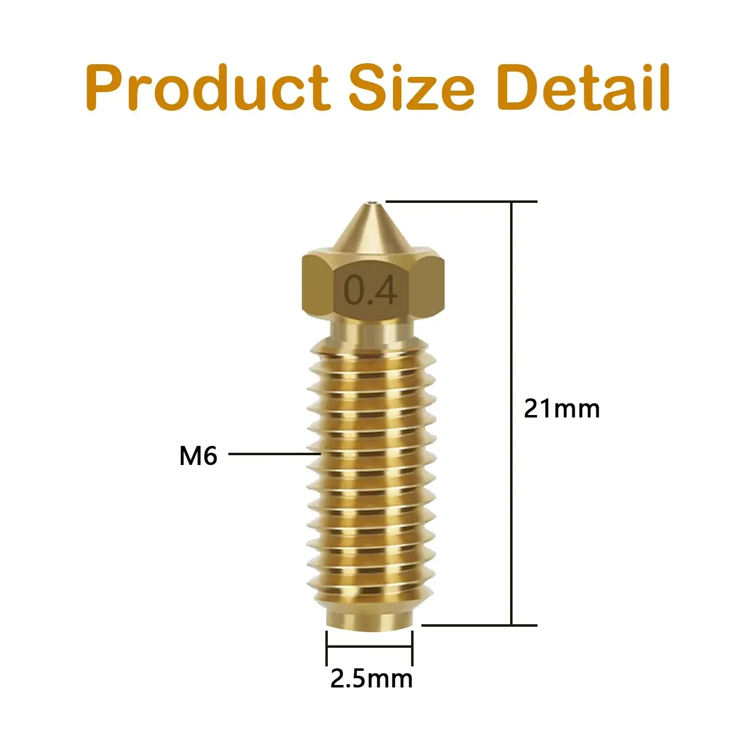 1-5 conjunto para anycubic kobra 3 combo hotend com bico de quebra de calor termistor bloco aquecedor de garganta para anycubic kobra3 cabeça de impressão - Image 6