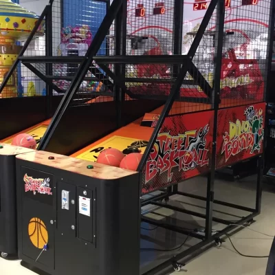 Máquina de basquete infantil, máquina de tiro, equipamento comercial de entretenimento urbano de videogame