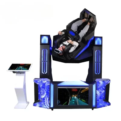 popular Experiência de realidade virtual HD mais realista Vr 9d 360 720 máquina de cinema Equipamento VR