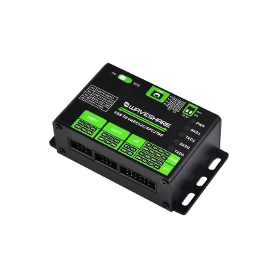 Conversor USB para UART/I2C/SPI/JTAG, Suporta Múltiplas Interfaces, Compatível com 3.3V e 5V, Circuitos de Proteção