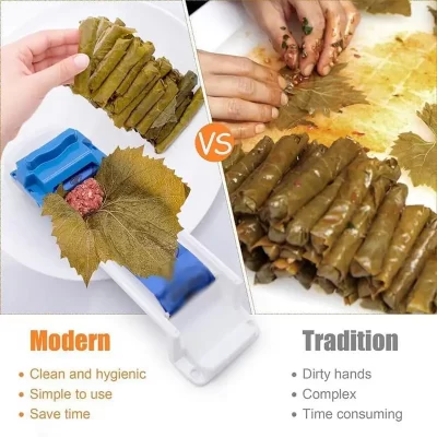 Criatividade Repolho Folha Rolling Tool, Carne Vegetal Rolo Recheado Uva Yaprak Sarma Dolmer Roller Machine, Quick Sushi Make Tool