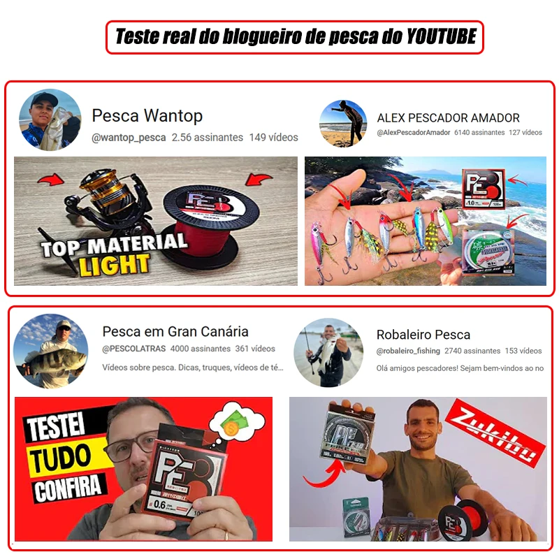Novidades De Pesca 2023 8 Vertentes Trançado Cabo De Pesca Japonês Material 8 Fio Linha Multifilament Super Forte Pe Linha pesca linha multifilamento pesca pescaria material de pesca frete gratis pescaria pesca acceso - Image 2