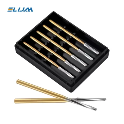 5 unidades/caixa Endo Z Burs 21/25/28 mm Brocas de carboneto de tungstênio Brocas de polimento