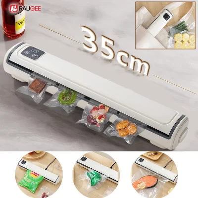 Máquina de embalagem a vácuo portátil, selagem de alimentos, seladora a vácuo com sacos a vácuo, máquina de embalagem fresca de alimentos secos/úmidos