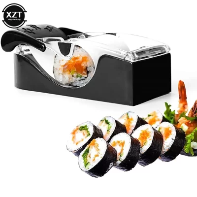 1 pçs japonês sushi rolo fabricante bola de arroz molde antiaderente ferramenta de rolamento de carne vegetal diy sushi que faz a máquina acessórios de cozinha