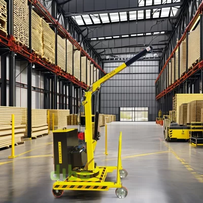 Piso contraequilibrado mini manual automático hidráulico portátil elétrico acionado braço telescópico guindaste de construção guindaste