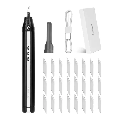 Cortador ultrassônico portátil para rebarbação de modelos impressos em 3D Hanboost C1 Cortador ultrassônico para PLA ABS PETG TPU RESIN Plástico PVC