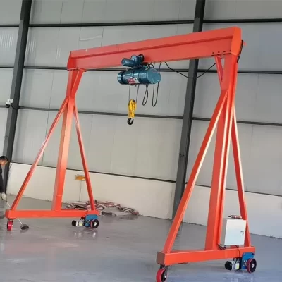 Talha elétrica móvel pórtico cabide 2 toneladas oficina interna e externa trackless universal 10 toneladas pórtico