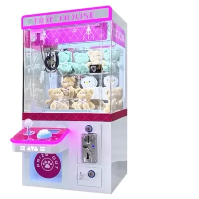 Máquina de garra de celebridades da Internet, uso doméstico pequeno e comercial, mini brinquedo gashapon doce operado por moedas, tamanho médio